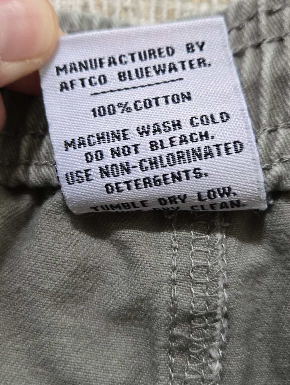 Guy Harvey AFTCO Bluewater Cotton Pants - Picture 9 of 9